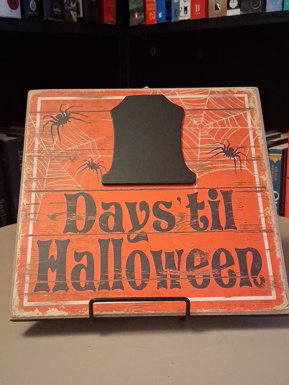 Countdown To Halloween Sign